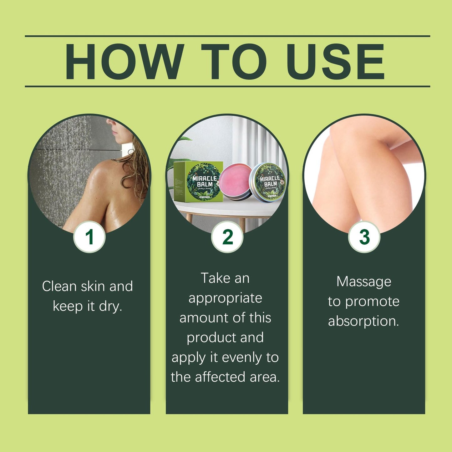 CXDFTL Miracle Balm 3-Pack – Natural, Gentle Hydration for All-Over Skin