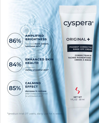 cyspera Original+ Pigment Corrector Rinse-Off Cream, 1 Fl. Oz.