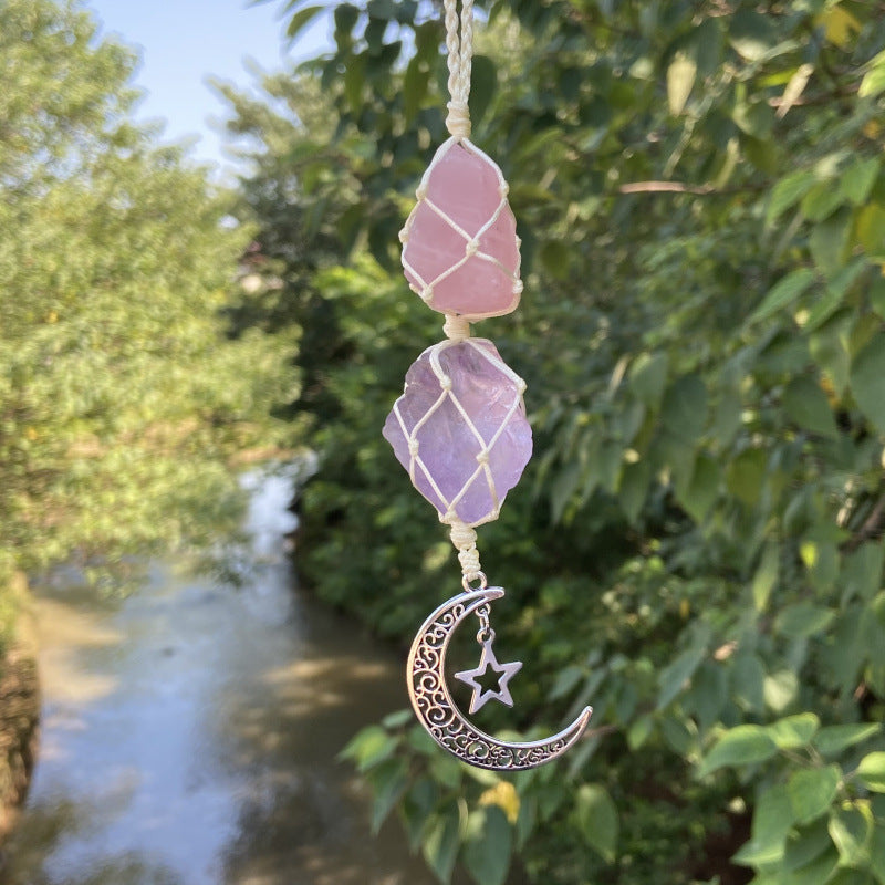 Colourful Crystal Stone Hanging Décor