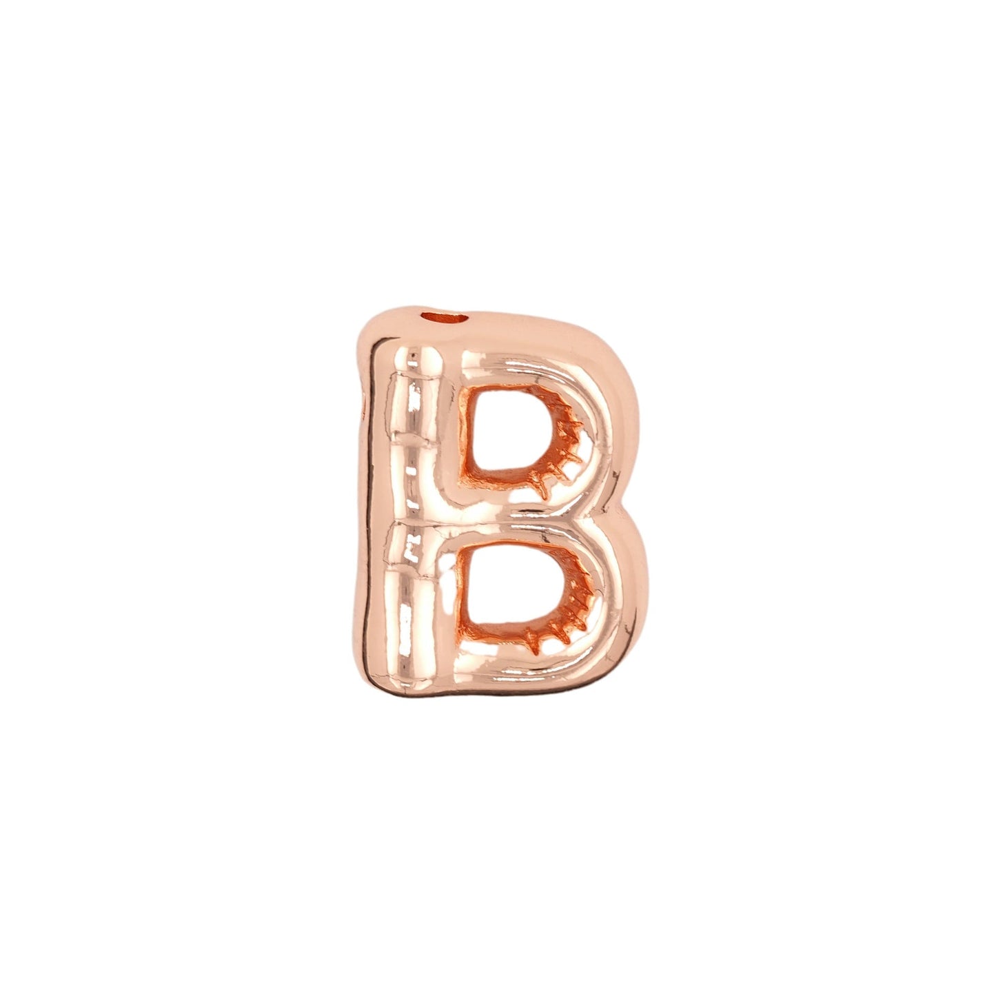 Glossy Letters Pendant Necklace