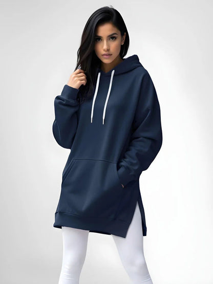 Women's Mouse Bag With Shoulder Sleeve Hooded Casual Sweatshirt