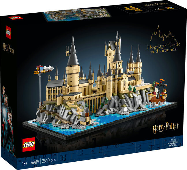 Lego Harry Potter 76419 Hogwarts Castle and Grounds for Ages 18 and Up