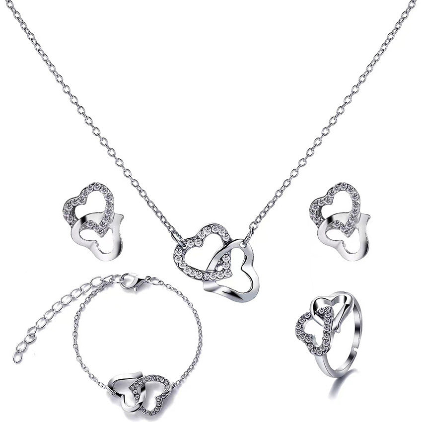 Butterfly Jewellery Set 5Pcs