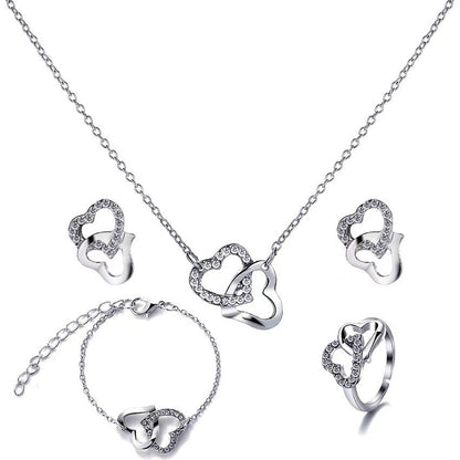 Butterfly Jewellery Set 5Pcs