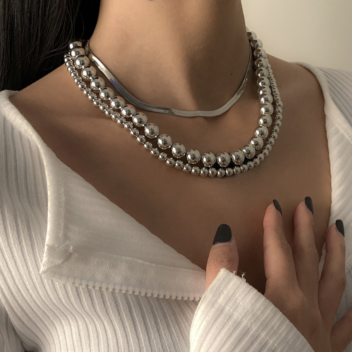 Beaded Multi-layer Necklace