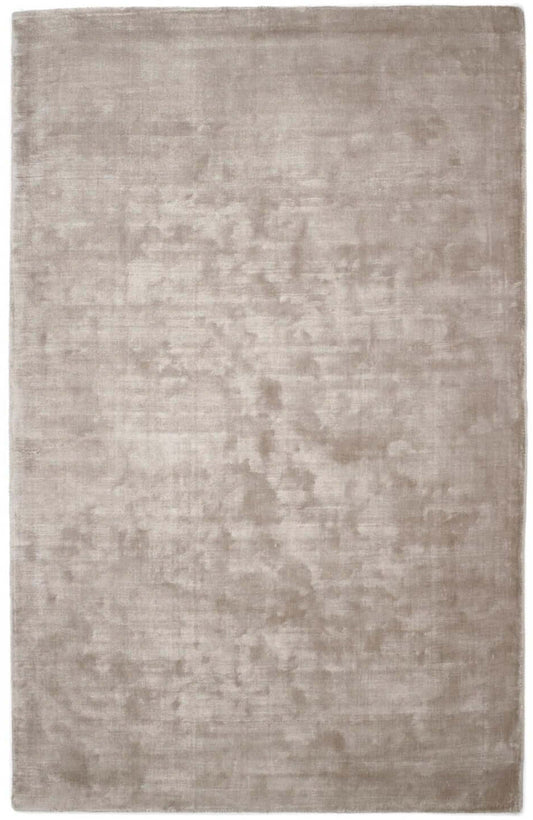 Karma Mink Solid Luxury Viscose Rug