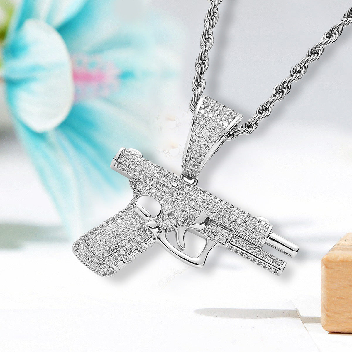Pew Pew Hip Hop Necklace