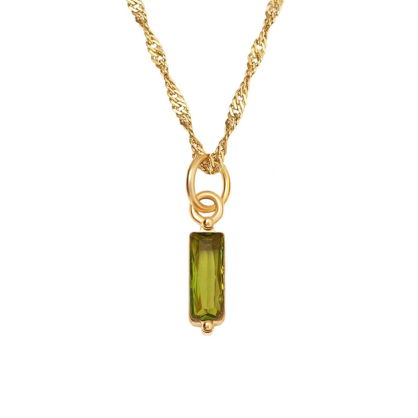 Color Twelve Birthstone Necklace