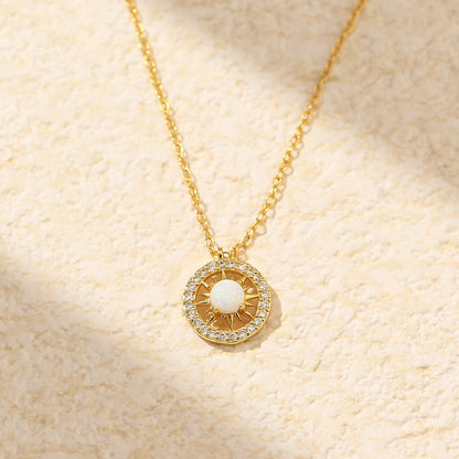 Moon and Sun Necklace