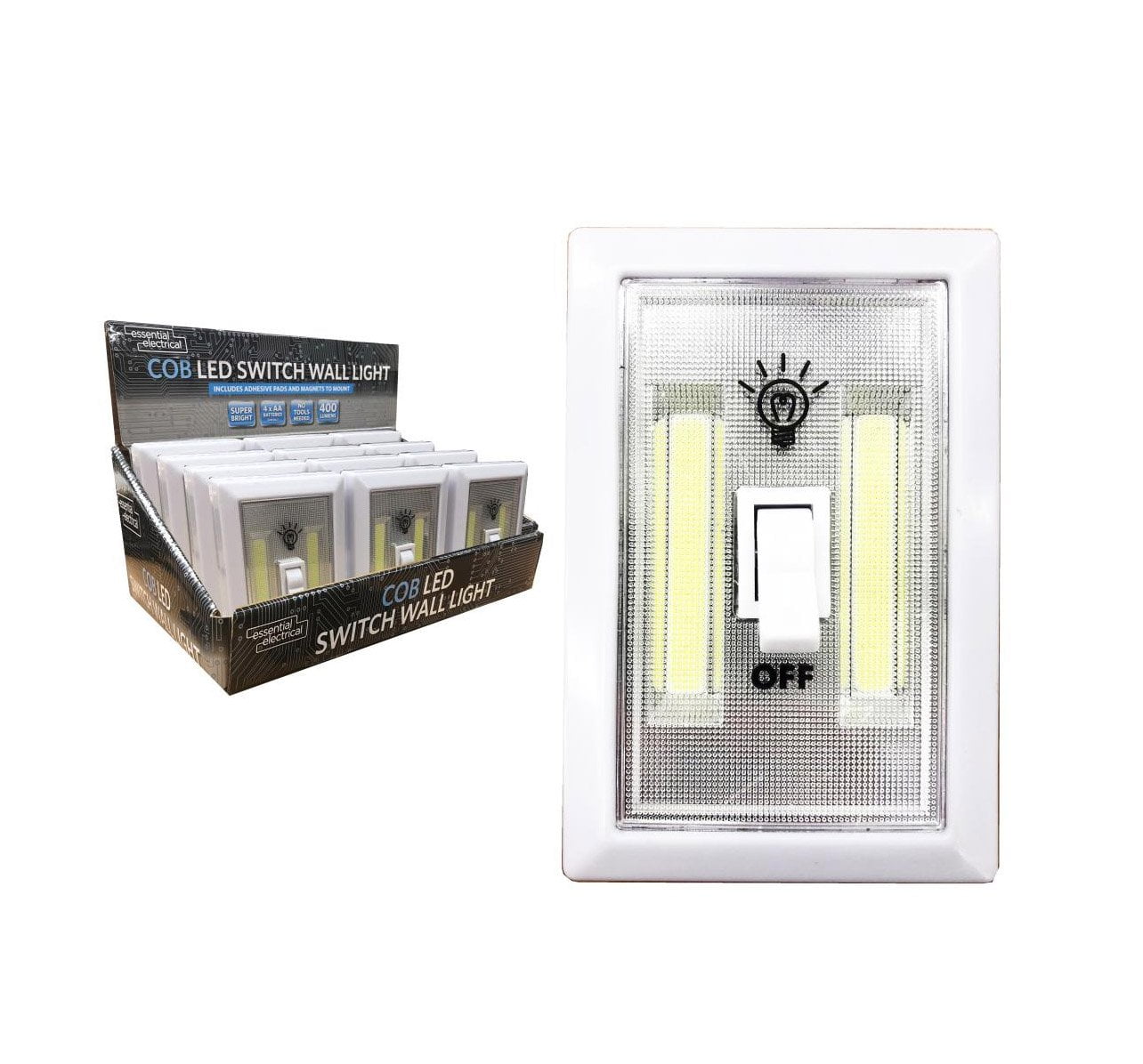 LED Wall Switch Night Light for Easy Home Illumination