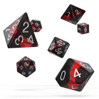 Oakie Doakie Dice RPG Set Enclave - Ruby (7)