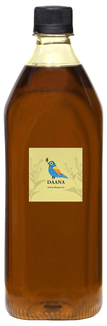 DAANA Mustard Oil for Skin — USDA Organic, Extra Virgin, Cold Pressed (34 oz)