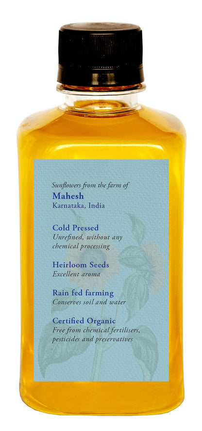 DAANA Sunflower Oil for Skin — USDA Organic, Extra Virgin, Cold-Pressed, 12 oz