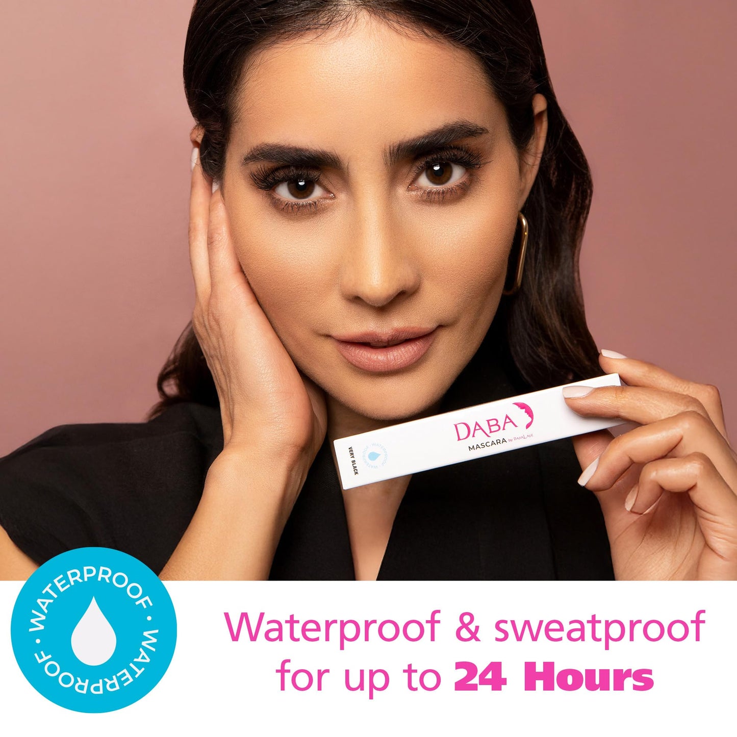 DABALASH Waterproof Combo – Lash & Brow Growth Serum + 24h Waterproof Mascara