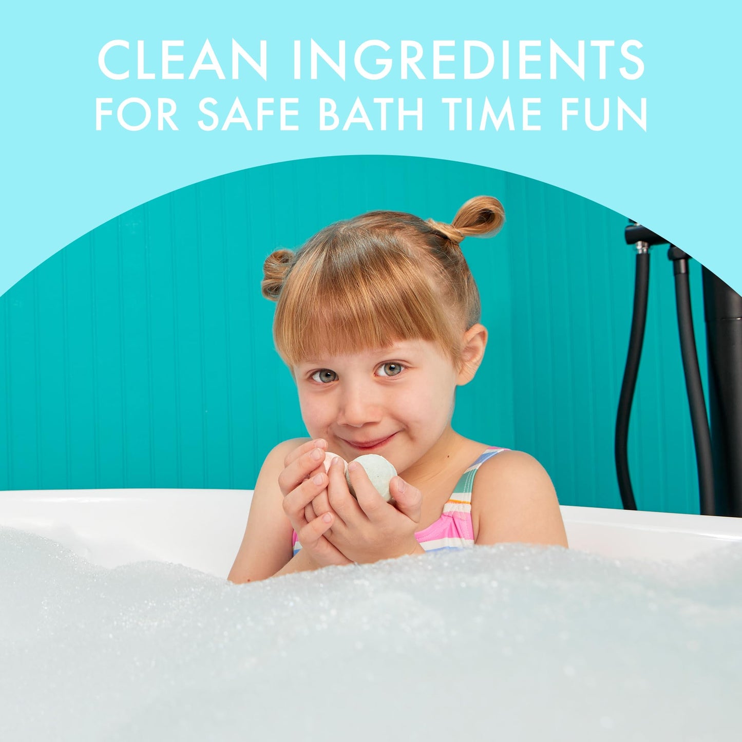 Dabble & Dollop Fresh Fruit Mini Bath Bombs & Blueberry 3-in-1 Cleanser (Pack of 2)