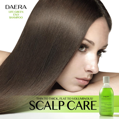 DAERA Life Green Exo Shampoo – Thinning Hair Thickening, 10.24 fl oz