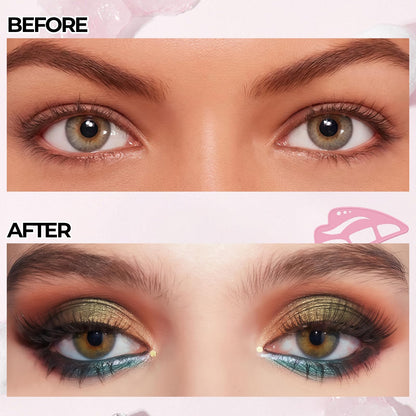 DAGEDA 3-Pcs Eyeliner Stencils Set | Reusable Silicone Eye Makeup Tool