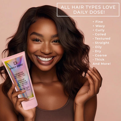 DAILY DOSE Deep Conditioner Hair Mask – Hydration for Dry, Damaged, and Color-Treated Hair