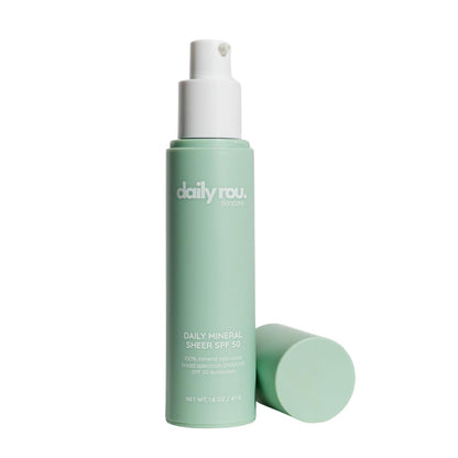 DailyRou Daily Mineral Sunscreen SPF 50 – Lightweight, Hydrating & Sheer Finish