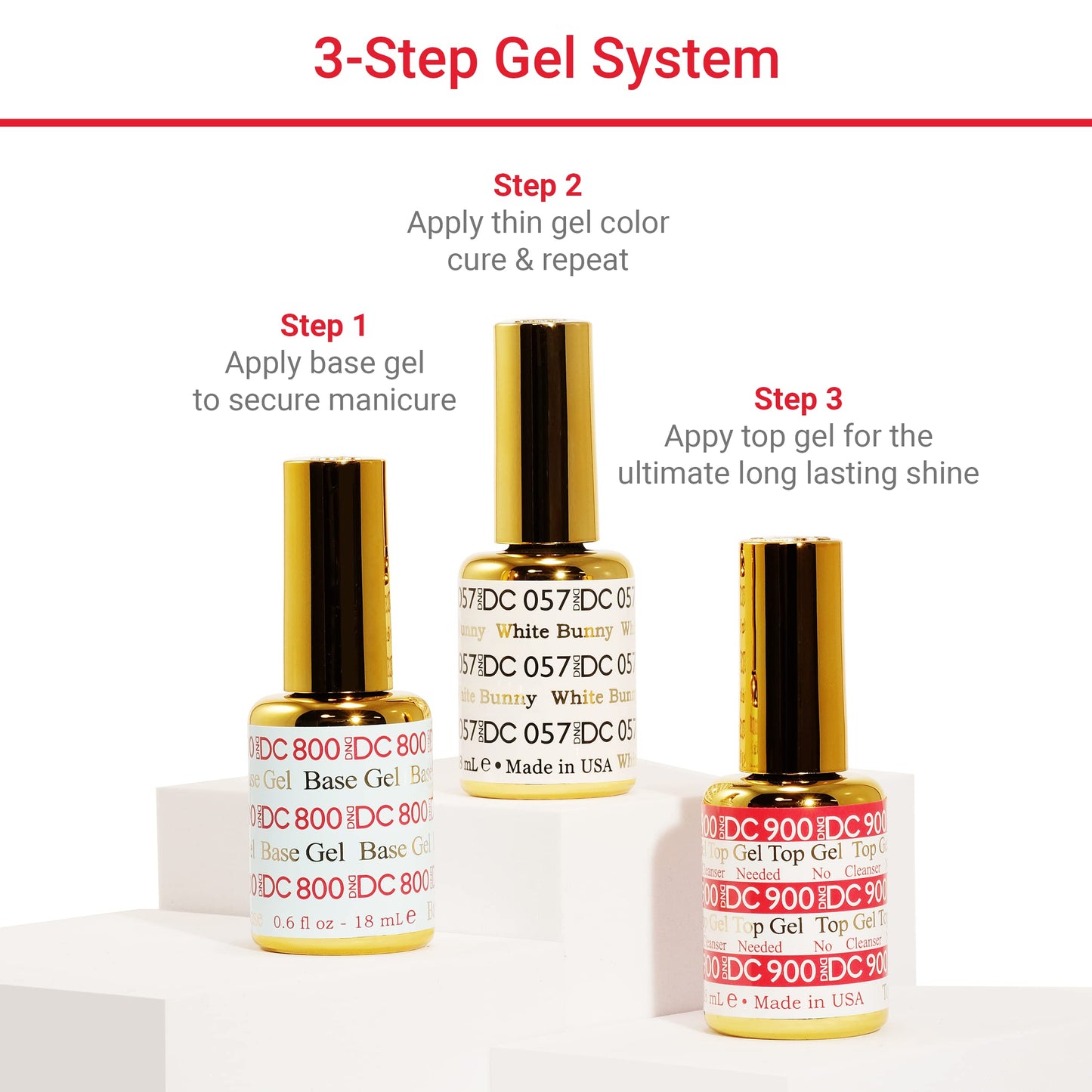 DAISY DND DC Gel Polish Set – Green Collection Vintage 323 | Gel Polish & Lacquer Duo