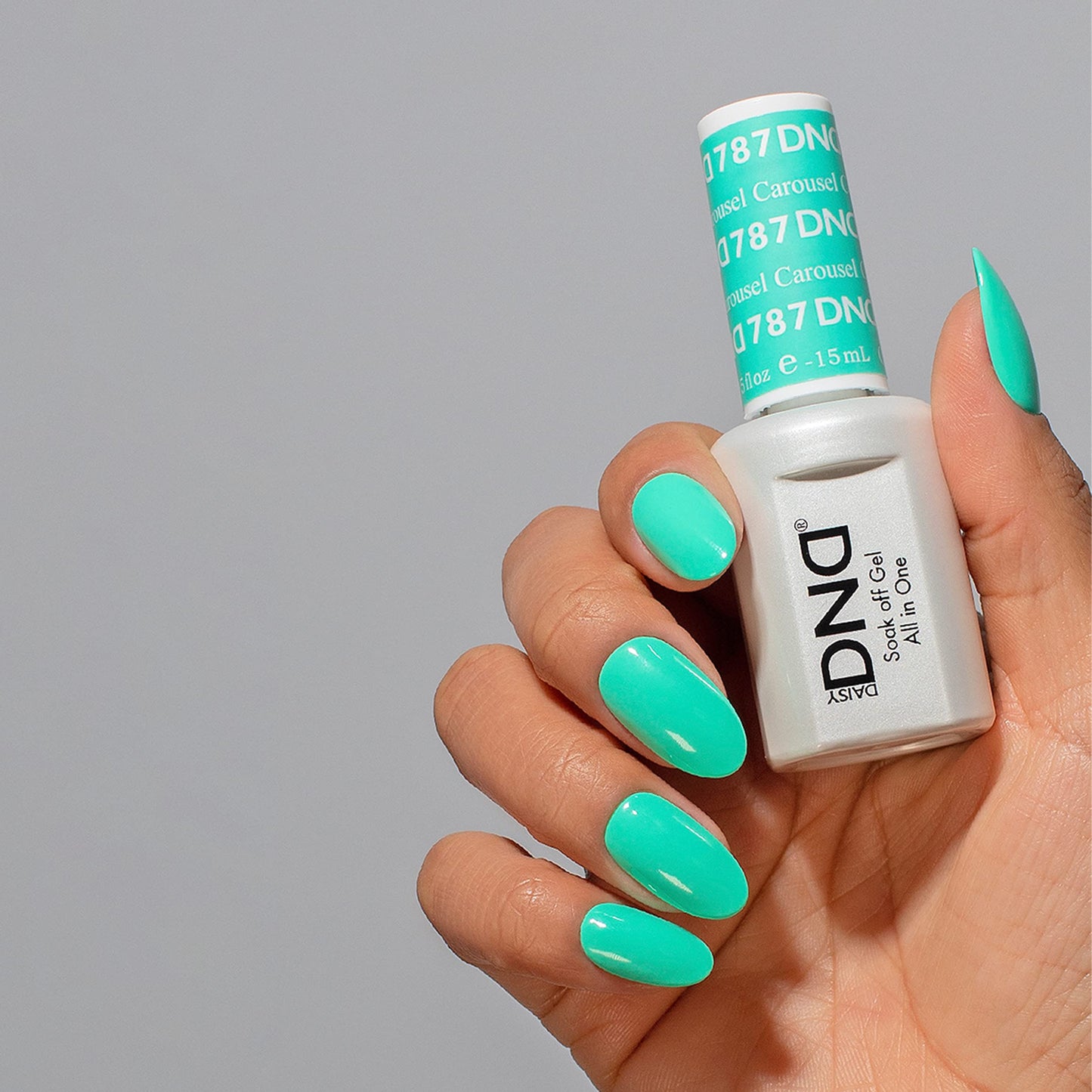 DAISY DND Gel Polish Set - Blue Collection (Rock n Blue #794) | 0.5 Fl Oz Gel Polish + Air Dry Lacquer