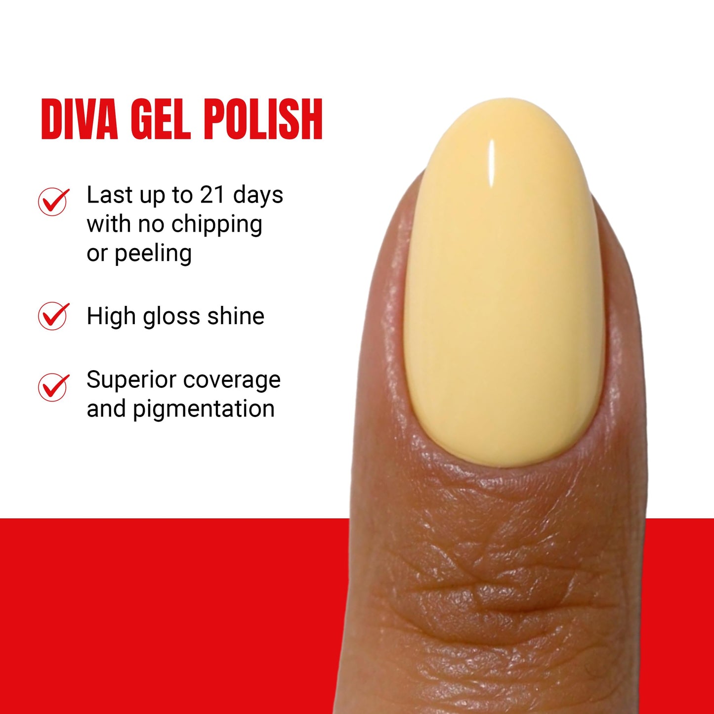 DAISY DND Coquette Collection Gel Polish Set 084 Dandelion | UV/LED Gel Polish & Air Dry Lacquer Duo (0.5 fl oz) - Chip-Free Finish