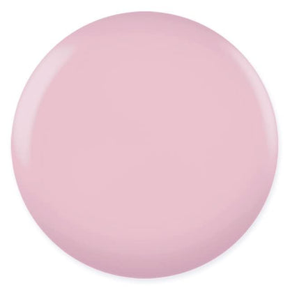 DAISY DND DC Gel Polish Set – Beige Nude Light Apricot #107, 0.5 Fl Oz Gel Polish + 0.5 Fl Oz Lacquer