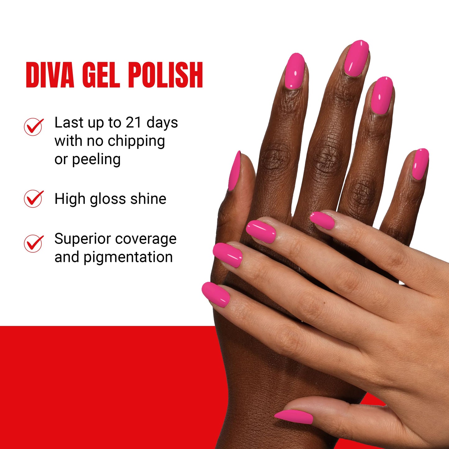DAISY DND Diva Gel Polish Set – First Class Collection | Tropic Like It’s Hot Gel Polish & Matching Air Dry Lacquer, 0.5 fl oz Each