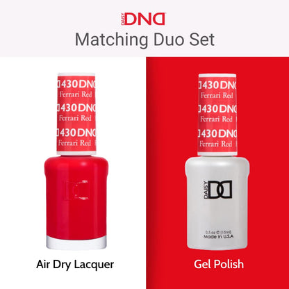 DAISY DND Gel Polish Set – Green Collection 569 Green Spring, UV/LED Gel Polish & Matching Lacquer Duo