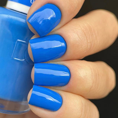 DAISY DND Rock n Blue Gel Polish Set – UV/LED Gel Polish & Air Dry Lacquer Duo, 0.5 Fl Oz Each