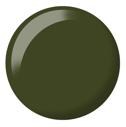 DAISY DND DND DC Gel Polish Set – Green Safari 324, Gel & Lacquer Duo, 0.5 Fl Oz Each