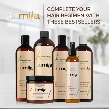 damila Repair & Shine Serum – Split End Repair & Frizz Control (4.1 Fl Oz)