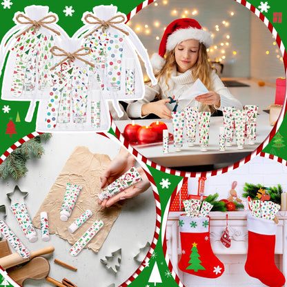 Dansib 6 Sets 36 Pcs Christmas Party Favors Gift Set – Hand Cream, Lip Balm, Body Lotion