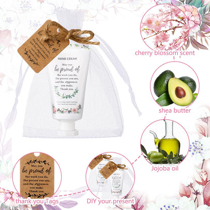 Dansib 24-Set Hand Cream Gift Box – Gratitude Theme Travel Size Moisturizers
