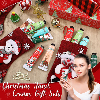 Dansib 48-Pcs Christmas Hand Cream Gift Set – Moisturizing, Non-Greasy Hand Lotions for Dry Hands | Stocking Stuffers