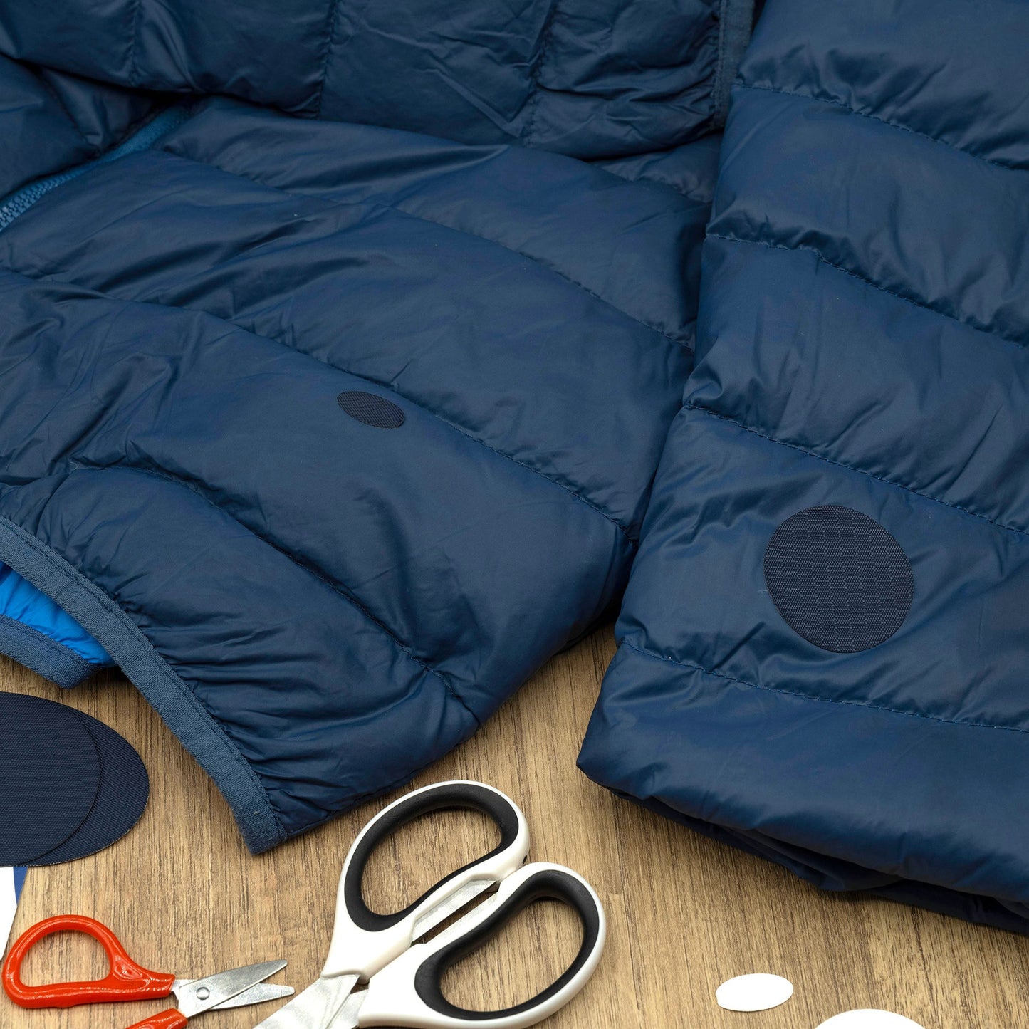 Repair Patches (30+ Colours) for Puffer Jackets, Tents, Upholstery - Stick On, Waterproof, Tear-Cold-Heat-Resistant