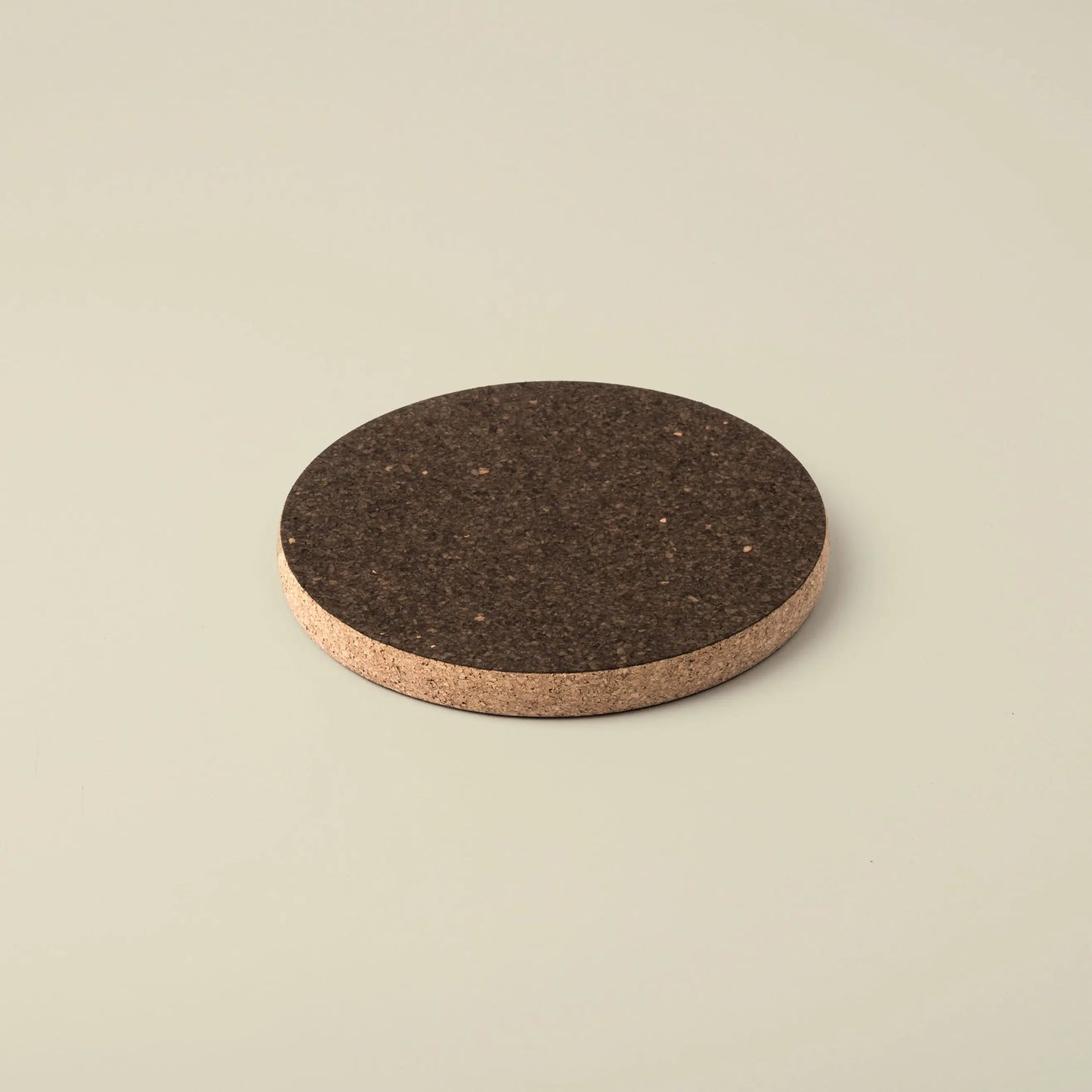 Dark Cork Hot Pot Stand | Round