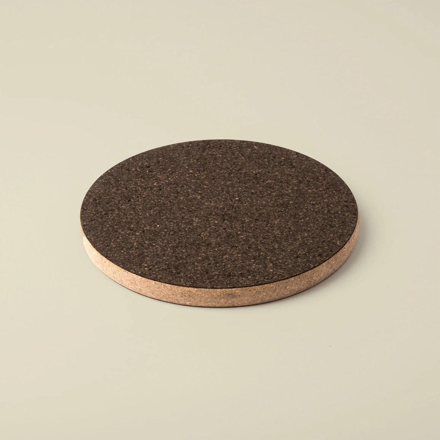 Dark Cork Hot Pot Stand | Round