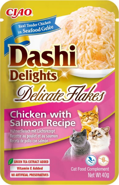 Dashi Delights Delicate Flakes Chicken with Salmon Recipe