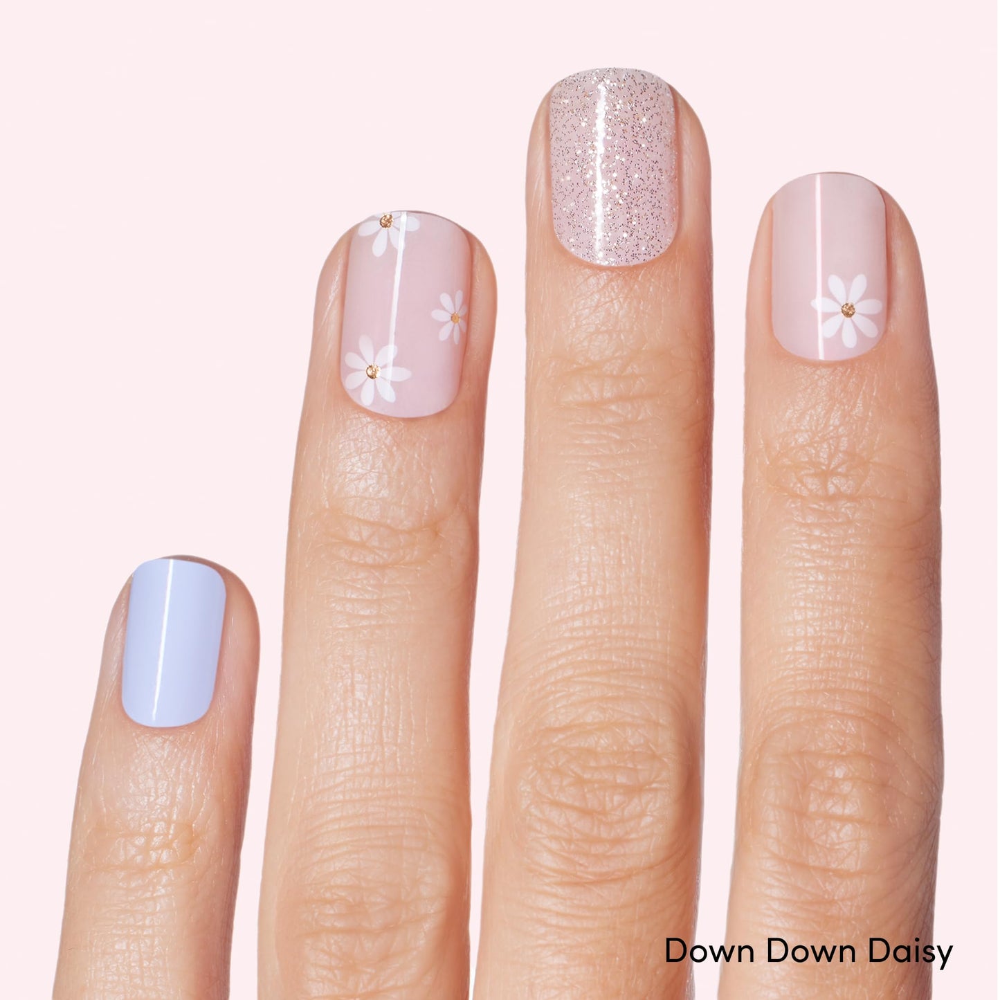 Dashing Diva Gloss Nail Strips Bundle – Pastel Collection: Fairytale Moment & Down Down Daisy