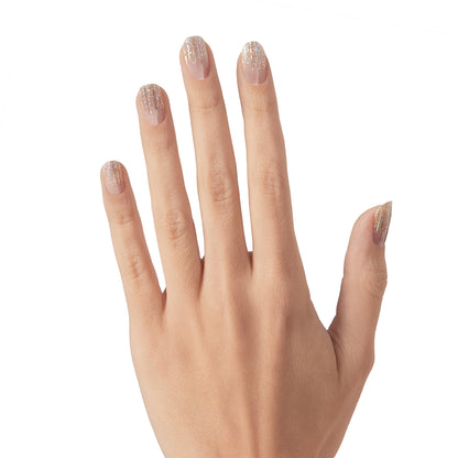 Dashing Diva Gloss Nail Strips Going Platinum – UV Free, Chip Resistant Gel Nails