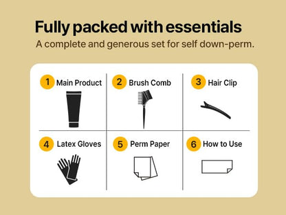DASHU Premium Ultra Bond Gel Down Perm 3.5oz – Tame Frizzy Hair