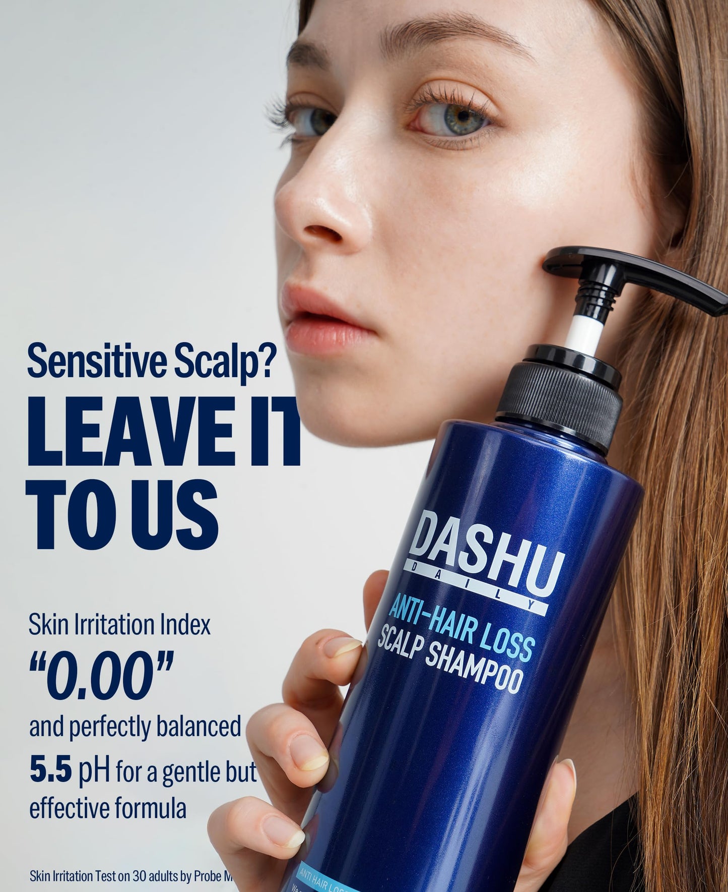 DASHU Revitalizing Protein Shampoo – For Dry, Itchy Scalp, Thinning Hair | 16.9 fl oz
