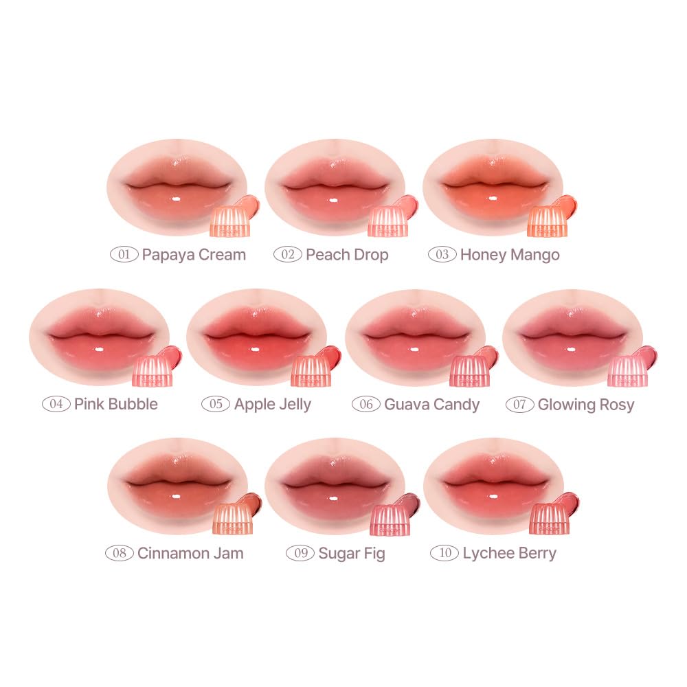 Dasique Chewing Glow Pot #17 Lavender Mochi – Buildable Jelly Lip & Cheek Tint | K-Beauty