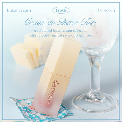 dasique Cream de butter Tint #03 Caramel Brick – Vegan, Cruelty-Free, Creamy Matte Finish