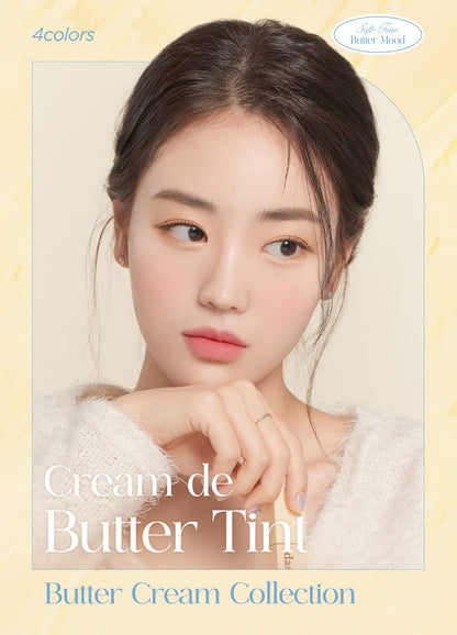 dasique Cream de butter Tint #04 Cotton Plum – Creamy Matte Lip Color, Vegan & Cruelty-Free