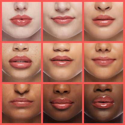 dasique Juicy Dewy Tint (13 Coral Fizz) 0.12 oz | Light Application with Moisture | Long Lasting Glossy Lip Stain | Vegan & Cruelty-Free | Korean Makeup
