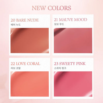 dasique Juicy Dewy Tint #23 Sweety Pink – Lightweight, Moisturizing Lip Gloss Stain | Vegan & Cruelty-Free | K-Beauty