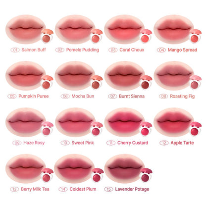 Dasique Souffle Color Pot 06 Mocha Bun | Lip & Cheek Dual-Use Color Pot