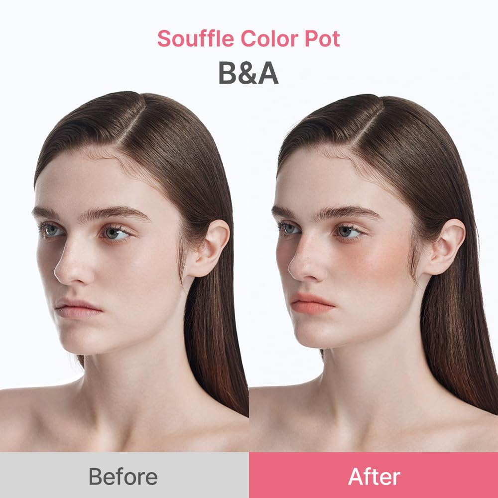 Dasique Souffle Color Pot 06 Mocha Bun | Lip & Cheek Dual-Use Color Pot